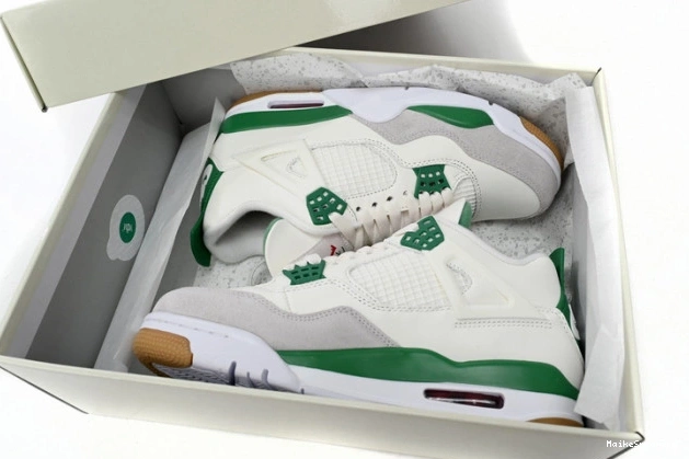 MaikeSneakers SB Jordan Retro DR5415-103 Green 4 Pine 0801